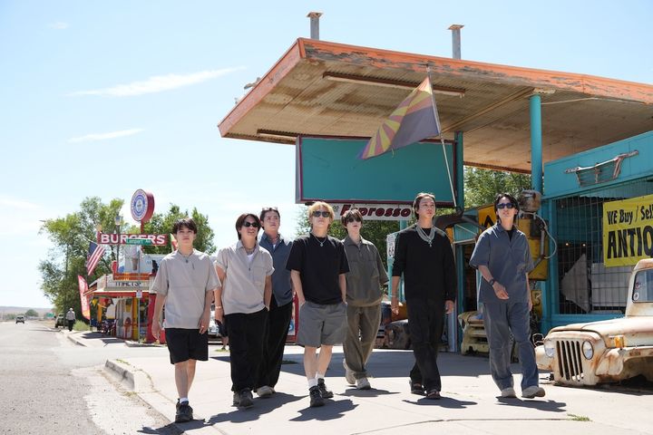 トラベルドキュメンタリー番組『Travis Japan Summer Vacation!! ―7人のアメリカ旅―』ファースト・ルック （C）2025 DISNEY ENTERPRISES, INC. width=