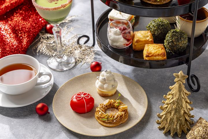 甘く贅沢なクリスマスアフタヌーンティー