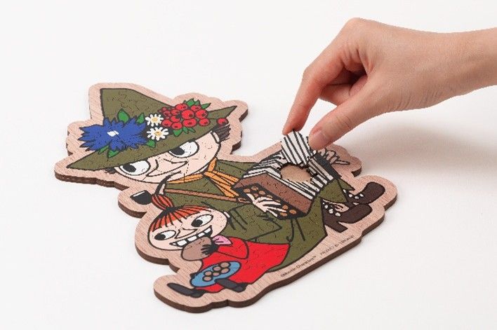 インテリアに溶け込む木製ジグソーパズル