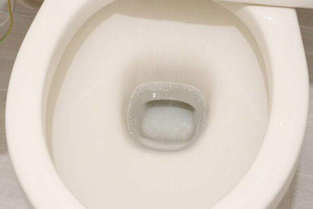 トイレ用洗浄剤 使用後