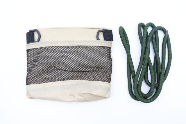 ショルダーになる折りたたみショッピングバッグ 付属物