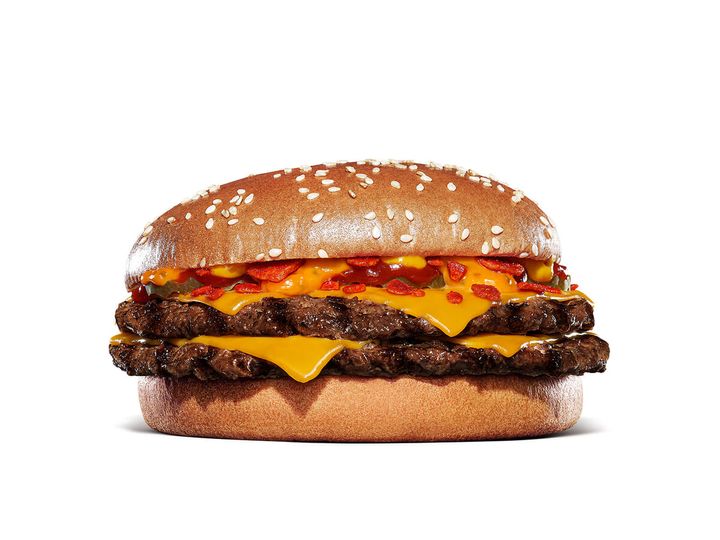 ダブルスパイシーにんにく・ガーリックバーガー