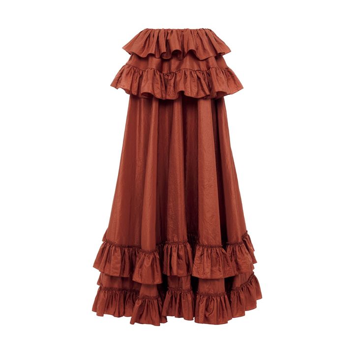 スカート ￥665,500／CHLOÉ