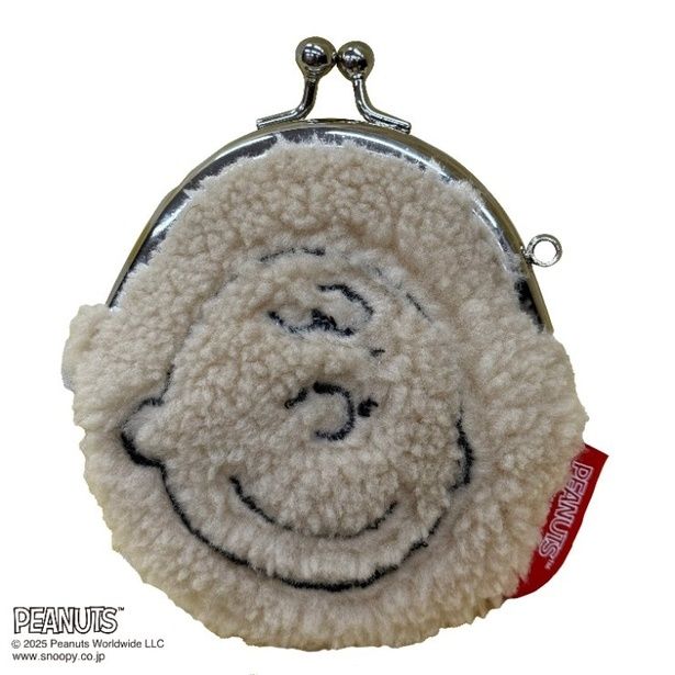「レディース ボアコインケース(チャーリー・ブラウン)」(869円)