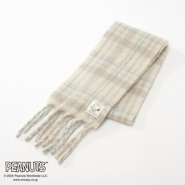 「レディース マフラー(ホワイト)」(1639円)