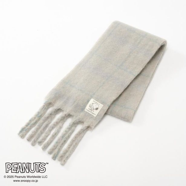 「レディース ブークレーマフラー(ベージュ)」(1639円)