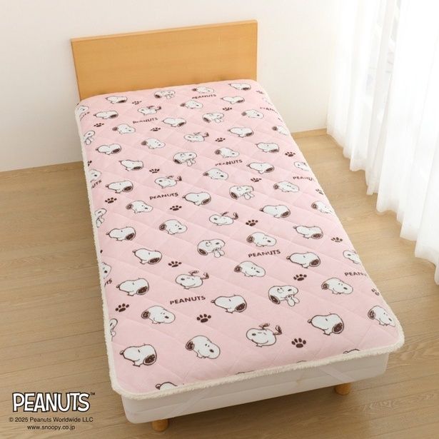 「敷きパッド シングル(ピンク)」(2189円)