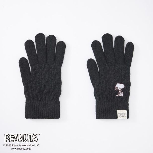 「レディース 手袋(ブラック)」(1089円)