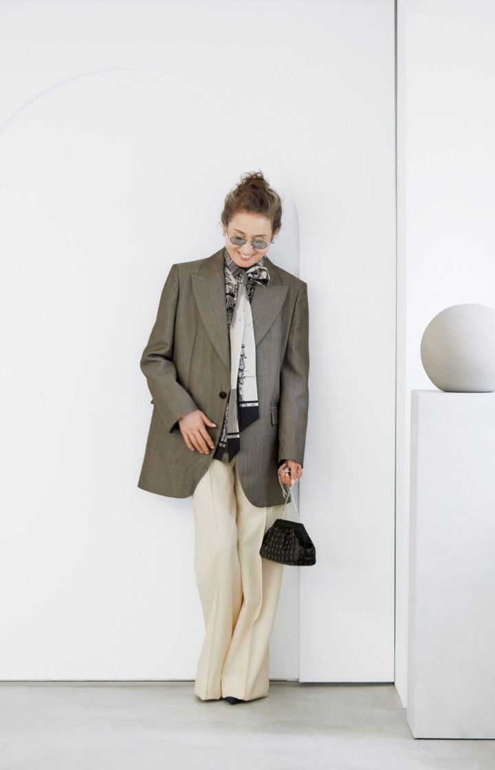 坂本久仁子さんのジャケットスタイル②