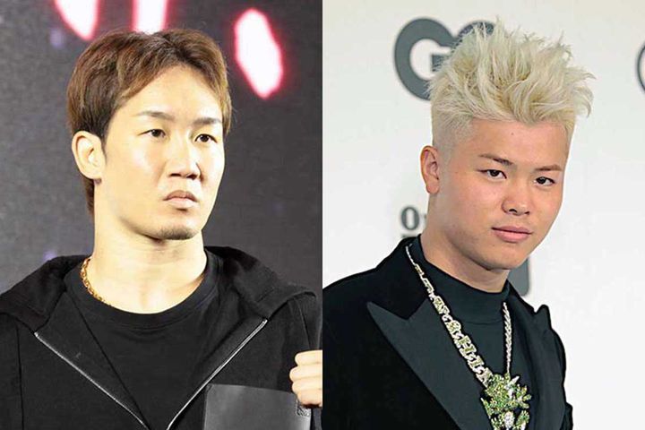 朝倉未来、那須川天心（撮影：SPREAD編集部）