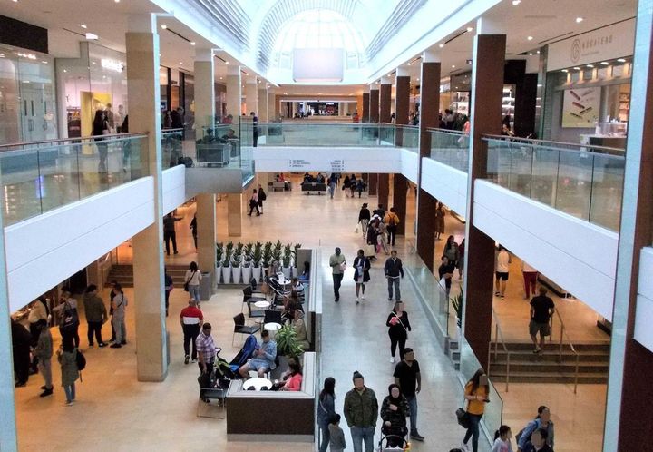 カナダのショッピングモール