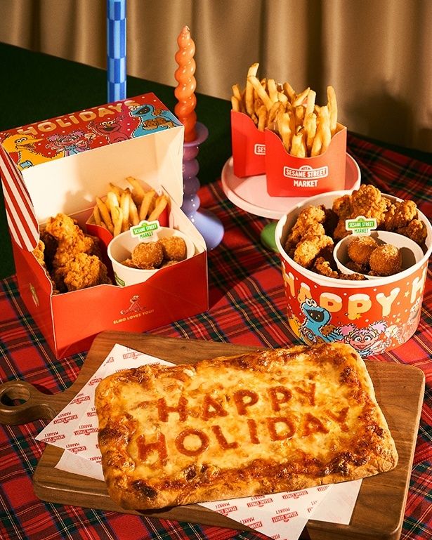 「セサミストリートマーケット」でスタート！ホリデーシーズン限定のテイクアウト＆カフェメニュー