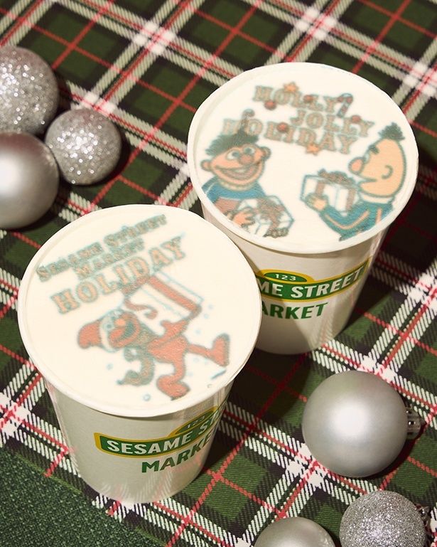 「キャラクターラテ」(各650円)