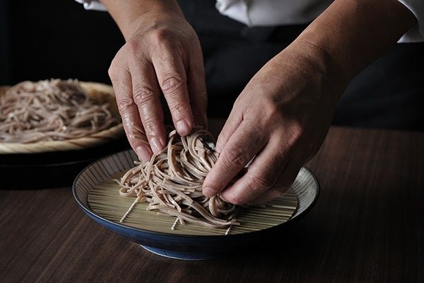 地粉・生粉打ちの蕎麦(イメージ)