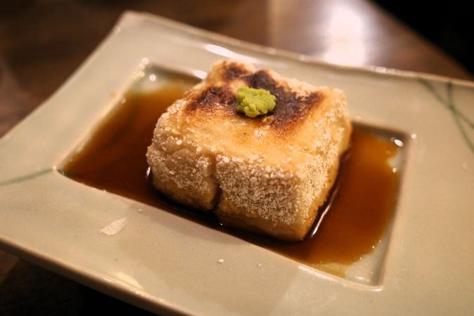伊都旬彩 こころ 西新本店 焼きゴマ豆腐