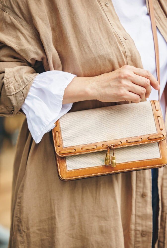 バッグはエルメス