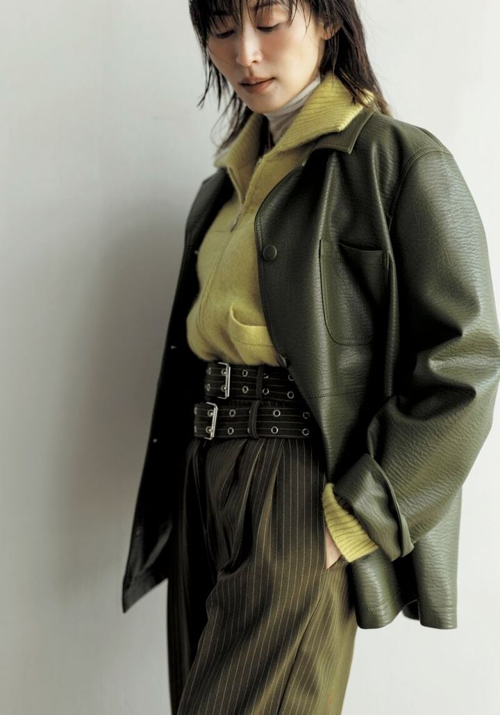 優しいクリームイエローでハードさをマイルドに仕上げる