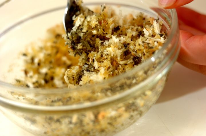 サバのバジルパン粉焼きの作り方1