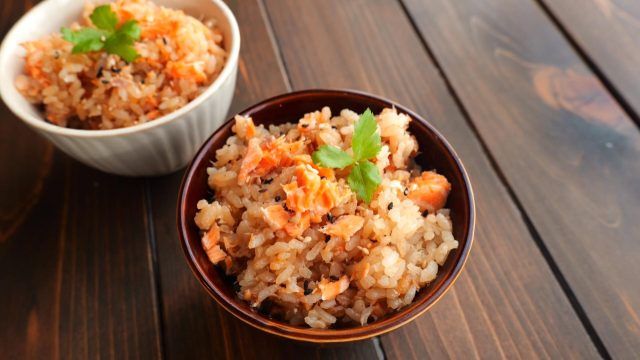 鮭バター醤油ご飯
