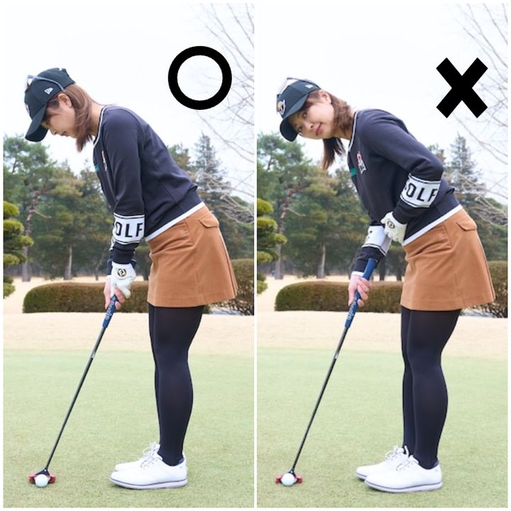 どっちが正しいパターの構え方？女子プロがミスの改善方法を解説