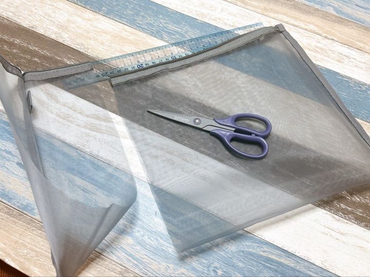 100均リメイク！ペタンコポーチからの、ポケットたっぷり自分サイズポーチに！