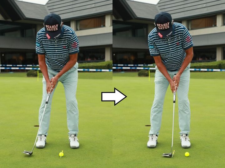 パットでショートのミスを防ぐ！「ティーを２本使って…」と芹澤信雄が解説