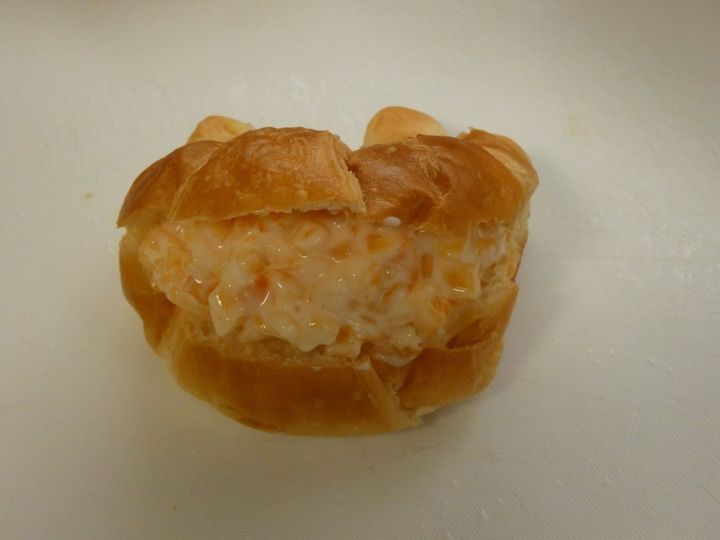 材料3つ！「柿とヨーグルトのクロワッサンサンド」