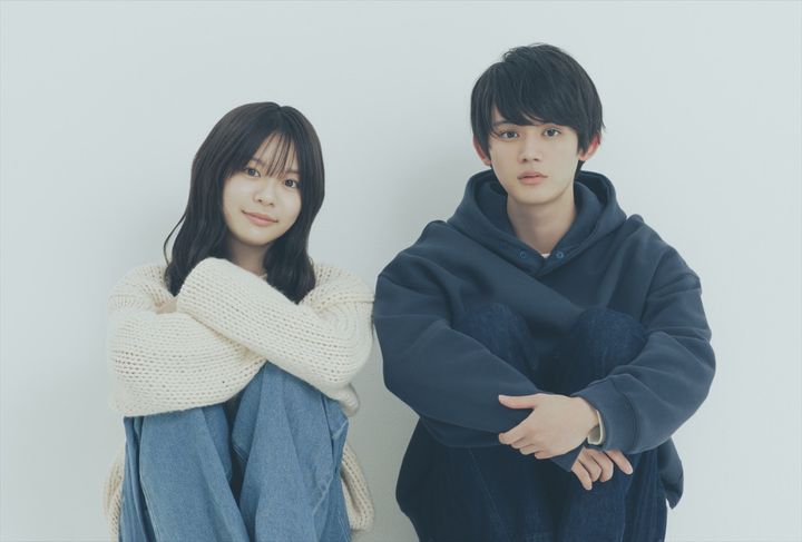 ドラマ『透明な夜に駆ける君と、目に見えない恋をした。』ティザービジュアル （C）志馬なにがし・SBクリエイティブ／ドラマ「かけ恋」製作委員会・MBS width=
