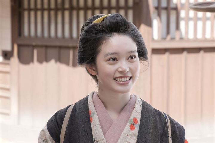 連続テレビ小説『ばけばけ』高石あかりを切り取る場面写真 （C）NHK width=