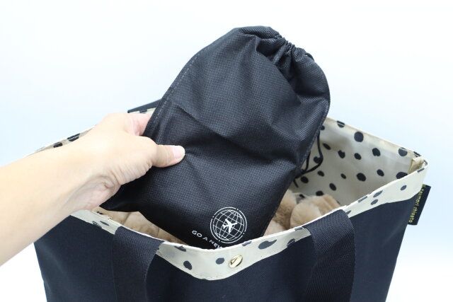 ダイソー 折りたたみスリッパ 持ち運び