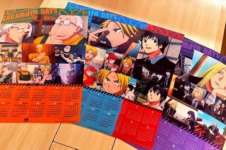 「2026年クリアポスターカレンダー」（全4種）