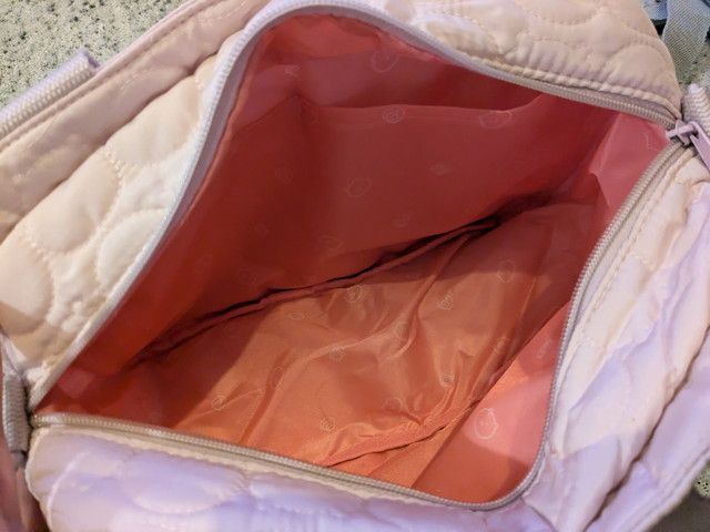 ちいかわ2WAYBAG開いたところ