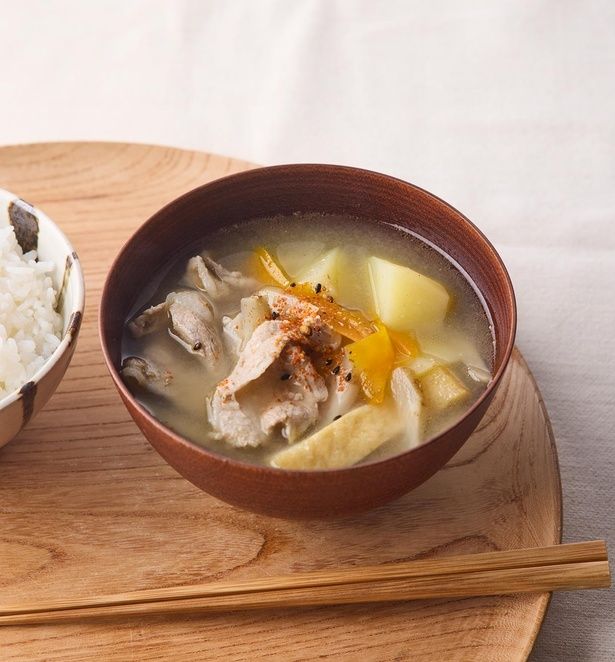 具だくさん豚汁 （C）まるみキッチン／KADOKAWA