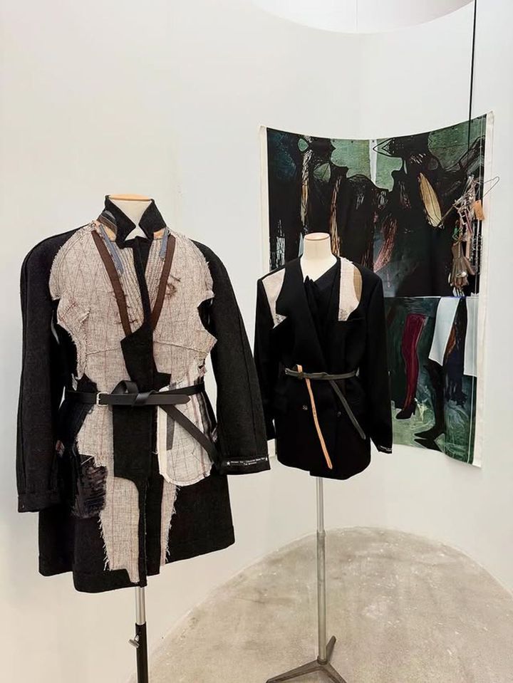 2025年、パリのドーバーストリートマーケットにて。M.Y.のインスタレーション。