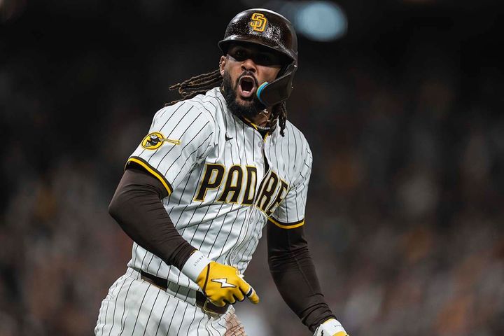 パドレスのフェルナンド・タティスJr.（C）Getty Images