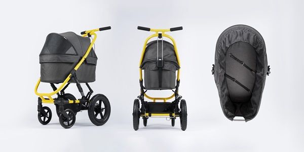 キュリオ、子育て後のベビーカーをペットカートやマルチカートに変えるユニット発売！