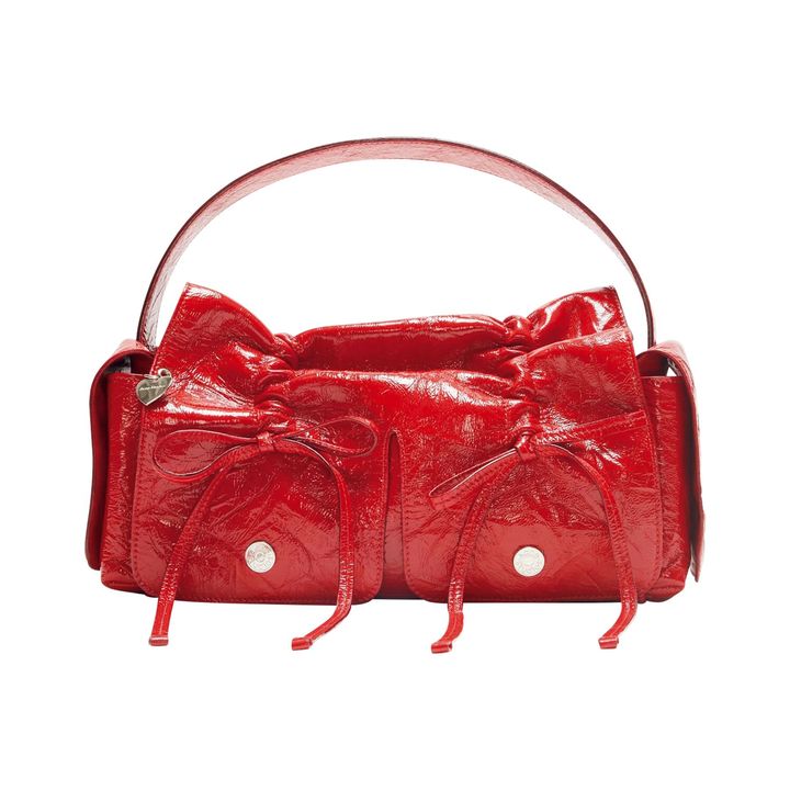 バッグ 本体 H13cm ￥265,100／ACNESTUDIOS