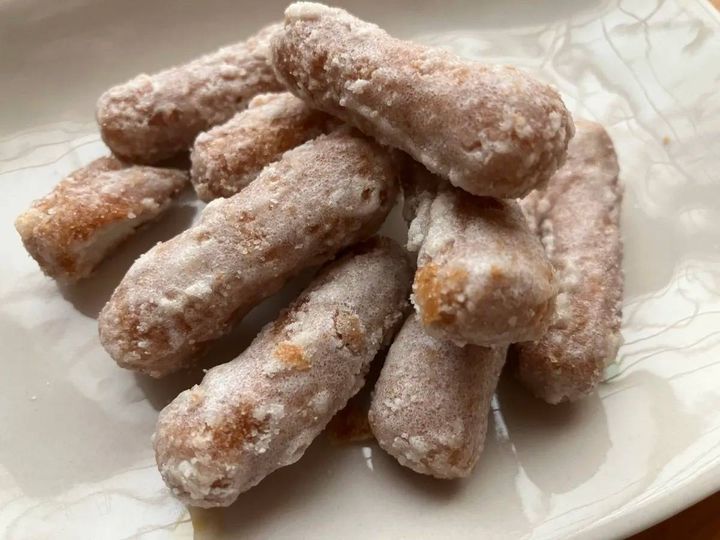 DAISO(ダイソー)：三幸製菓 雪の宿ミルクかりんとう 63g