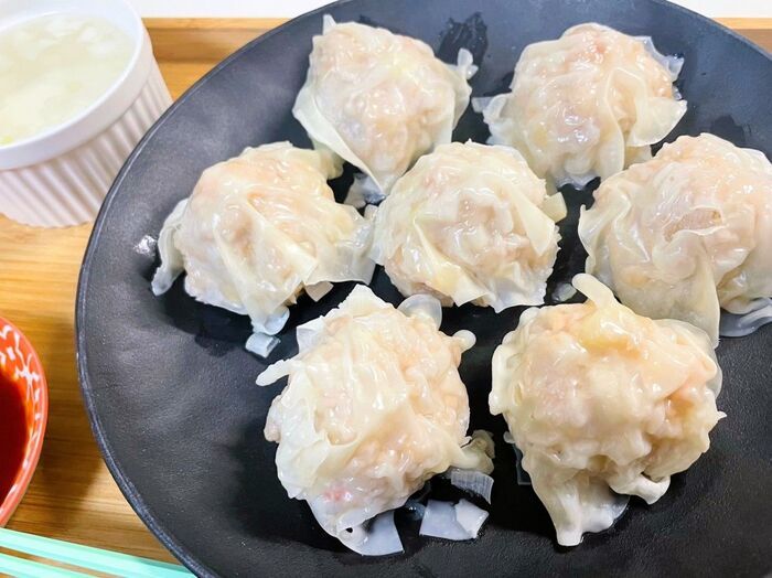 【家事ヤロウ!!!】平野レミさんの超時短！「逆さまシューマイ」がふわふわジューシーで激ウマ～！この子の殻だけは捨てないでね♪