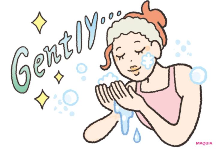 赤みぐもり（皮脂タイプ）が気をつけたいこと 洗顔