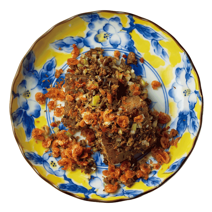 ごぼう餅 四川風香り炒め