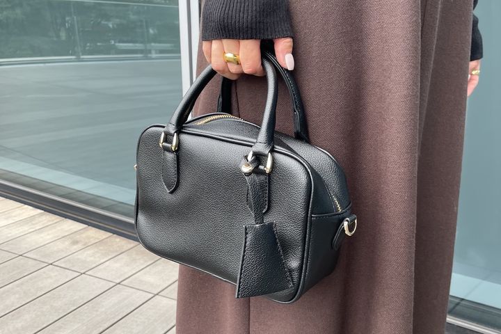 きちんと感を添える 万能ミニボストン B:MING by BEAMS