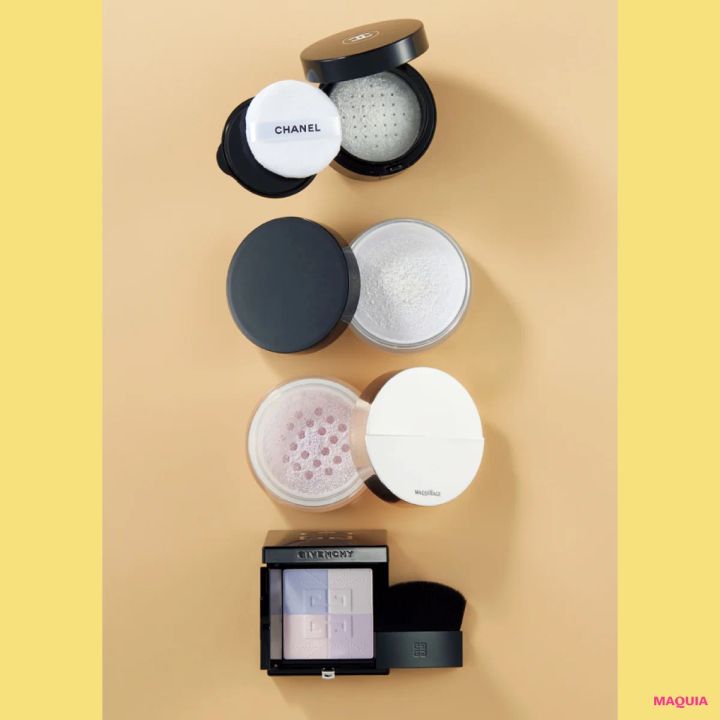 【黄ぐすみ解消フェイスパウダー4選】クリア&ラベンダーの合わせ使いがおすすめ！ 長井かおり