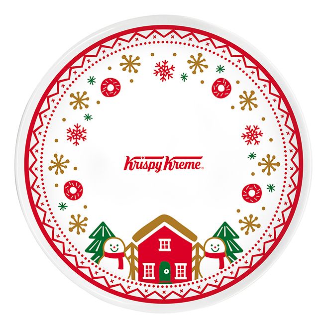 クリスピー・クリーム・ドーナツ ホリデープレートセット
