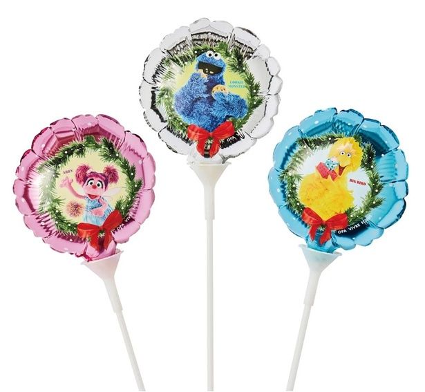 先着プレゼント！アビー、クッキーモンスター、ビッグバードのスティックバルーン(第1弾)