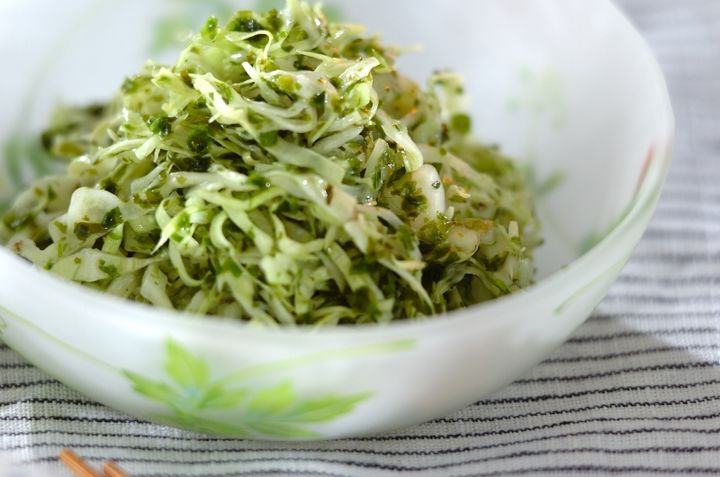 青のり風味の無限キャベツのコールスロー by 金丸 利恵さん