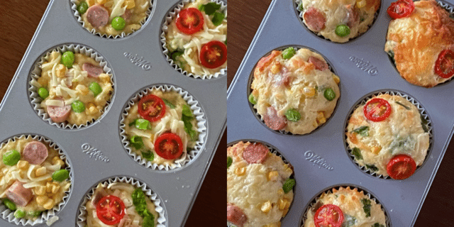 お食事系マフィン