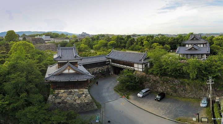 秀長が治めた大和郡山城（奈良県）