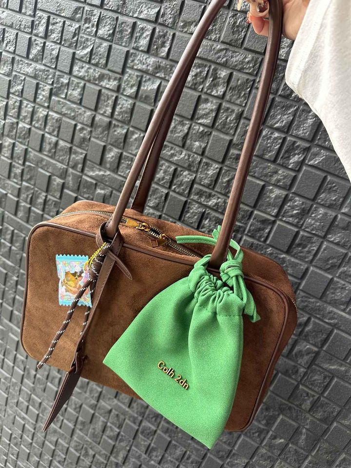 画像: スエードバッグ