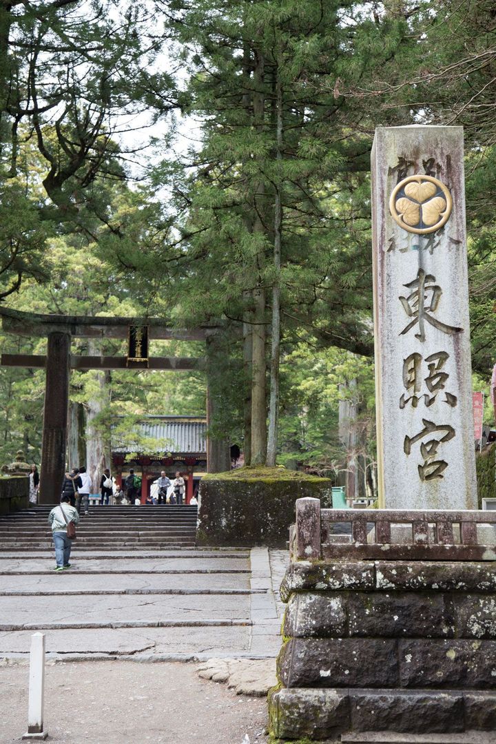 日光東照宮にある徳川の三つ葉葵紋